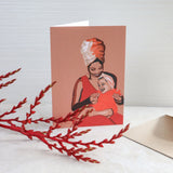 Mother and Child Greeting Card