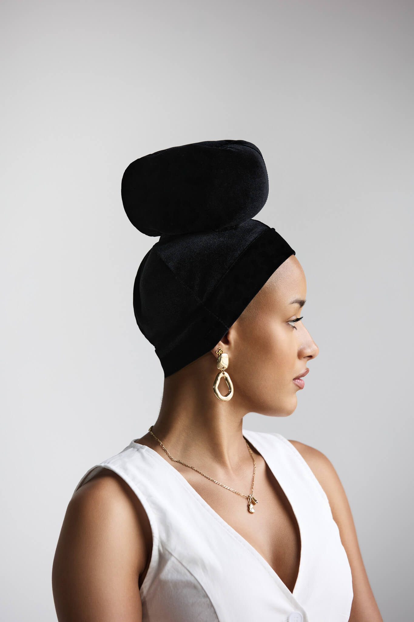 WRAP BASE™ Velvet Headwrap Volumizer & Shaper Caps