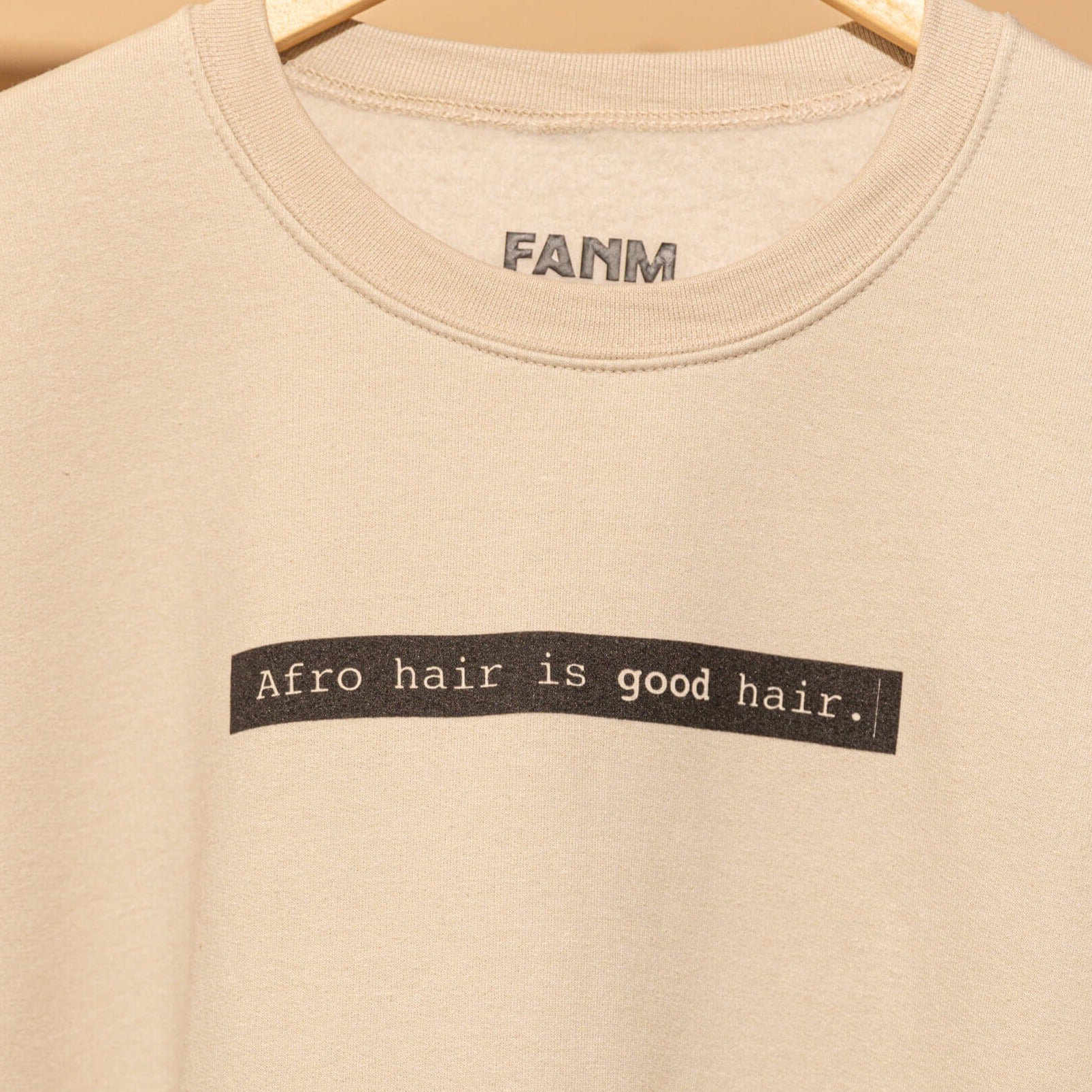 Afro Hair Is Good Hair Crewneck Sweatshirt