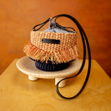 AAKS Baw Pot Natural Raffia Bag