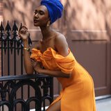 Bluebonnet Rib Knit Headwrap