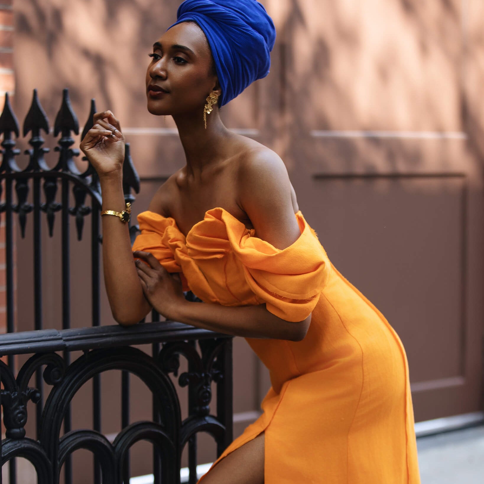 Bluebonnet Rib Knit Headwrap