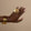 Chaka Abstract Hammered Gold-Plated Ring