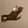 Chaka Round Hammered Gold-Plated Ring