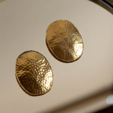 Chaka Oval Earrings