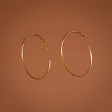 Chia Single Hoop Earrings