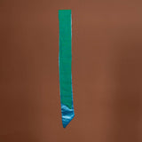 Faerie Turquoise-Green Silk Satin-lined Tie Headband