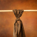 Ganache Rich Chocolate Brown Silk Evening Headwrap