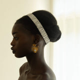 Misty Satin Ruched Headband