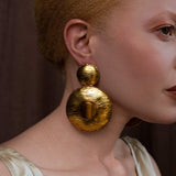 Noemi Earrings - Tigers Eye