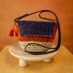 AAKS Pelka Crossbody Raffia Bag