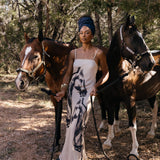 Poze Dark Denim Headwrap