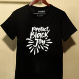 Protéger Black Joy T-shirt unisexe
