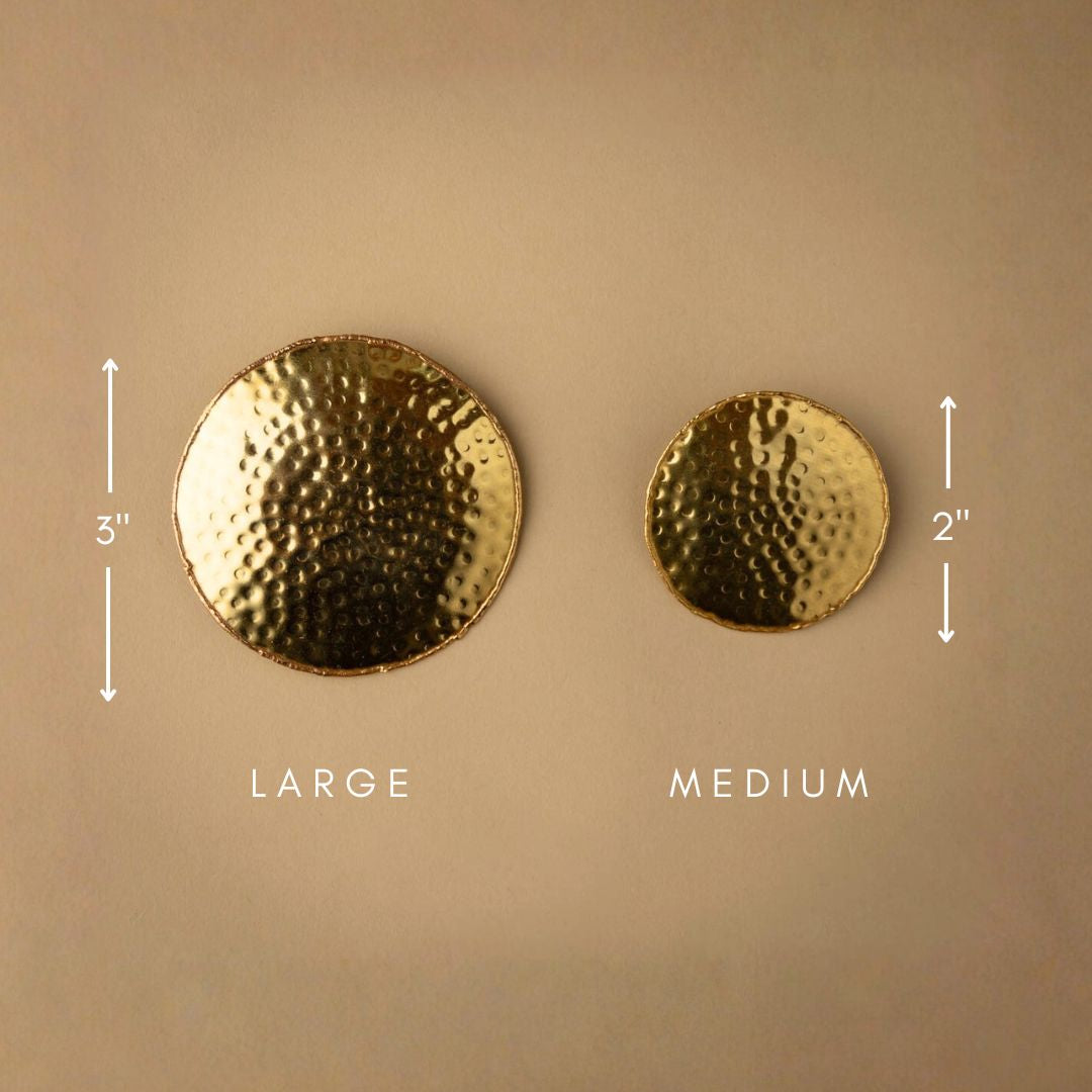 Chaka Round Earrings