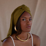 Sage Rib Knit Headwrap
