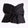 Caviar Black Sand Wash Satin Head Scarf for Hair Protection
