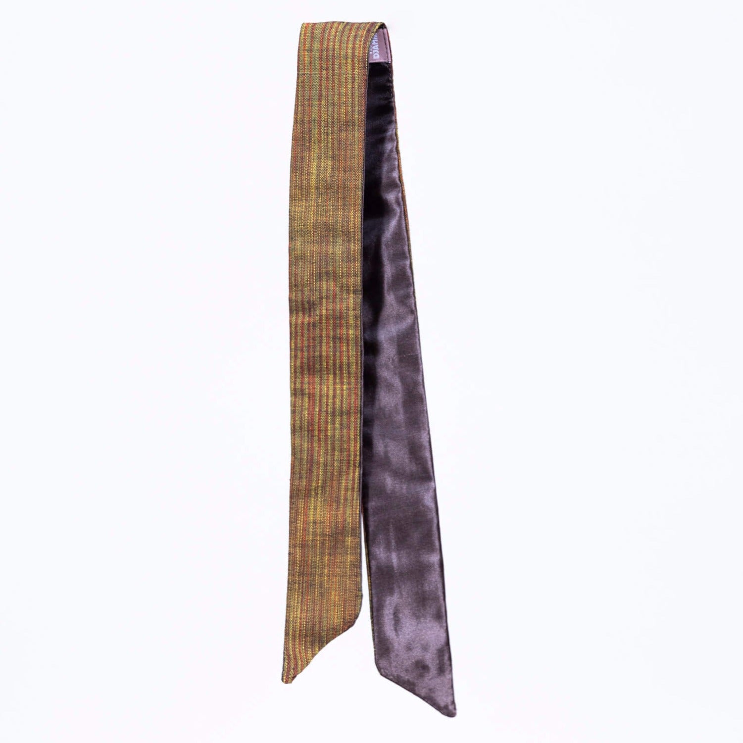 Vay Cajun Satin Lined Woven Cotton Tie Headband