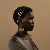 Yara Triple Band Gold Headband