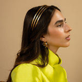 Yara Triple Band Gold Headband