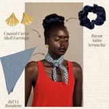 Jam + Rico - Coastal Curve Shell Earrings Small