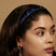 Bayou Dark Blue Satin Ruched Headband