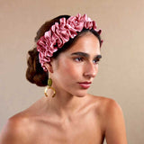 Blush Crown Ruched Headband