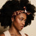 Brown Sugah African Print Satin Tie Headband