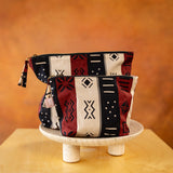 Ewe African Print Carry All Pouch
