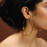 Chia Single Hoop Earrings