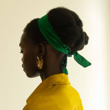 Eden Satin-lined Tie Headband