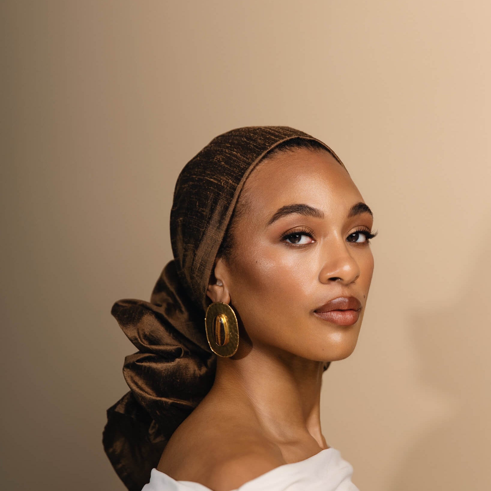 Ganache Silk Headwrap