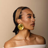 Ganache Satin-lined Tie Headband
