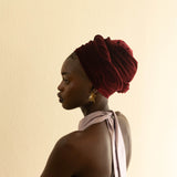Garnet Velvet Headwrap
