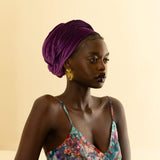 Iolite Velvet Headwrap