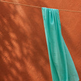 Mint Crinkle Flow Headwrap