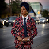 Minuit Silk Headwrap