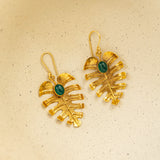 Audry's Jewelry - Monstera Earrings