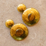 Noemi Earrings - Tigers Eye