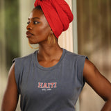 Hibiscus Rib Knit Headwrap