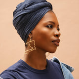 Poze Dark Denim Headwrap