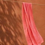 Peach Crinkle Flow Headwrap