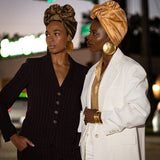 Chaka Round Earrings