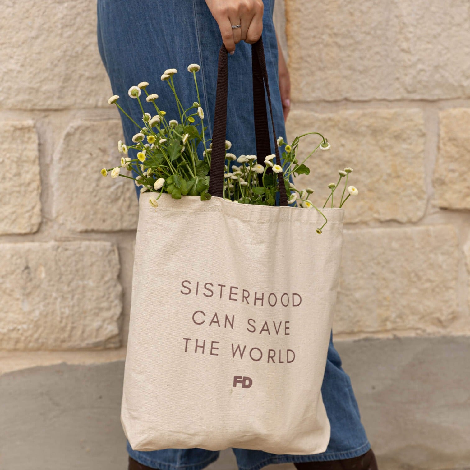 Sisterhood Canvas Tote Bag