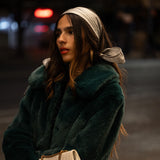 Sterling Silver Silk WrapTie Pleaded Headband