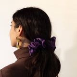 Vino Satin Scrunchie