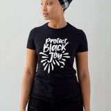 Camiseta mujer Protect Black Joy