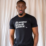 Protégez la paix noire T-shirt unisexe