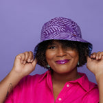 Fern & Mulberry Reversible Blue/Purple Bucket Hat